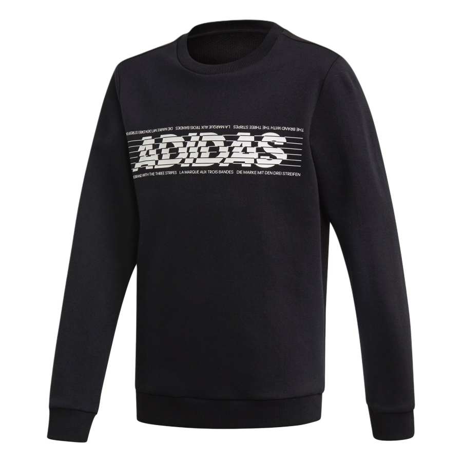 Adidas Adidas Sweatshirt Black Teenagers