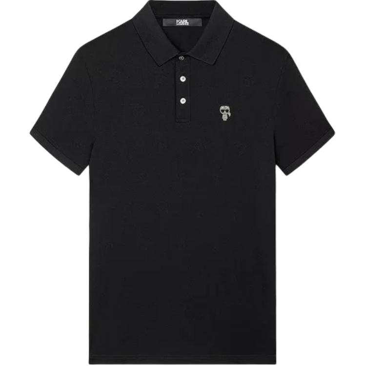 KARL LAGERFELD / Karl Lagerfeld Jeans Polo Shirt Men's Black