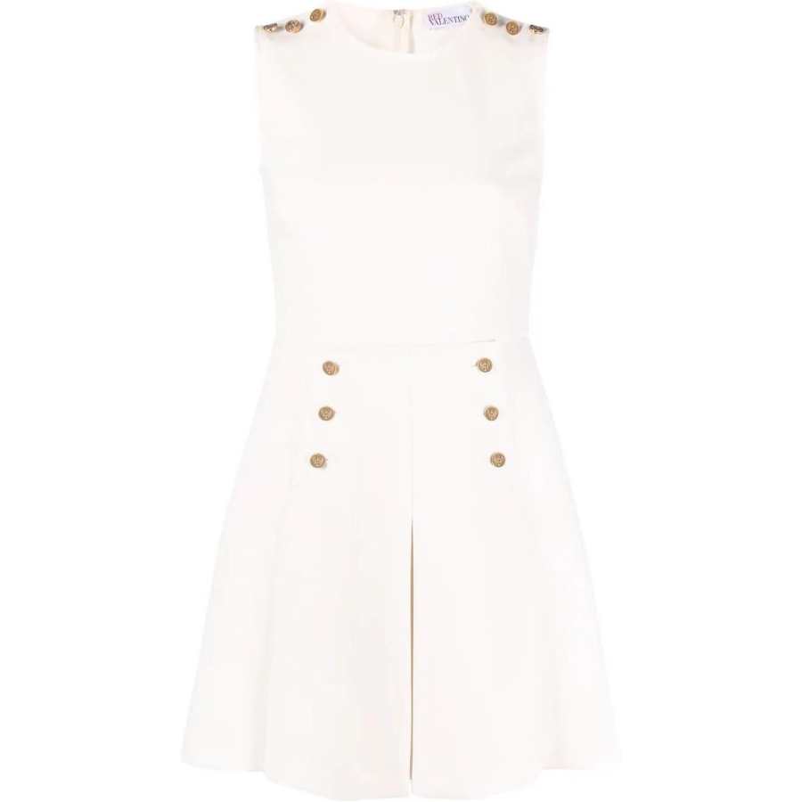 RED VALENTINO Sleeveless Dress Women's Ecru