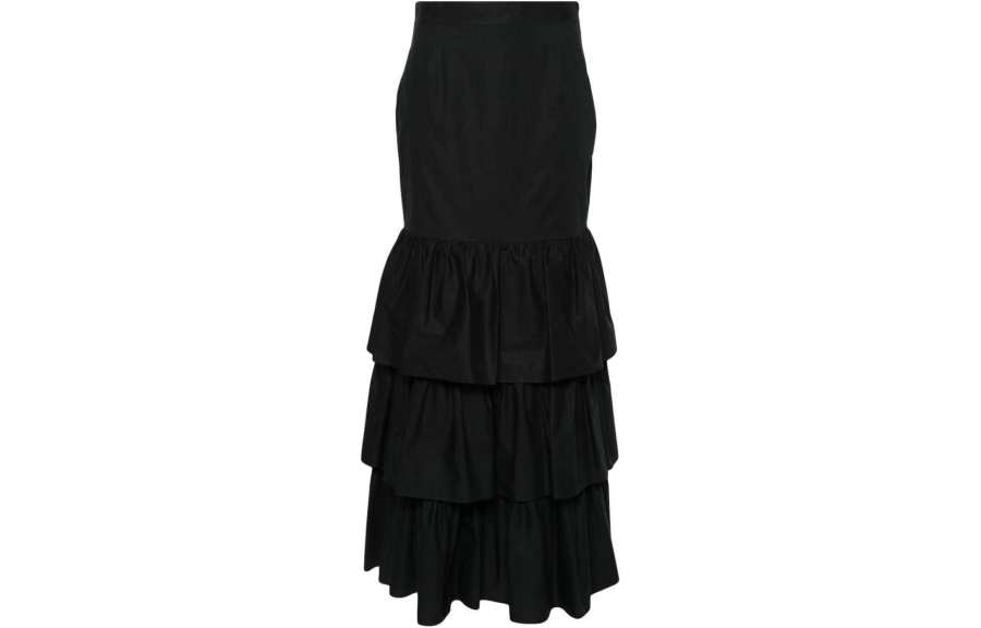 MOSCHINO Casual Long Skirt Women's Black