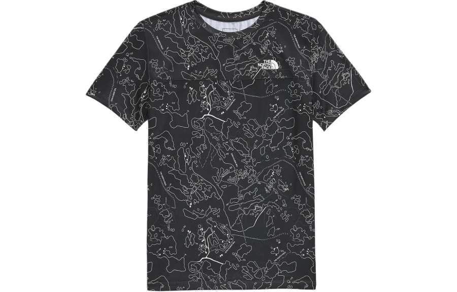 THE NORTH FACE Boys' Short Sleeve Never Stop Tee T Shirt Kids' Black