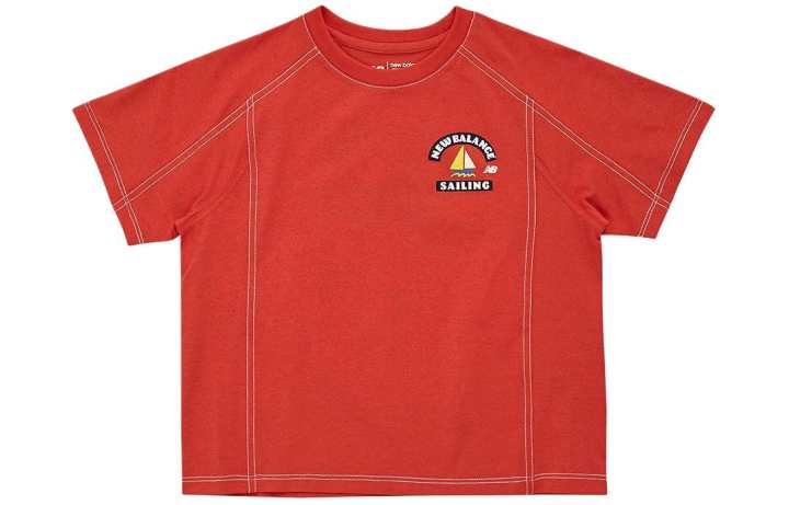 New Balance New Balance Kids T Shirts Crew Neck Moderate