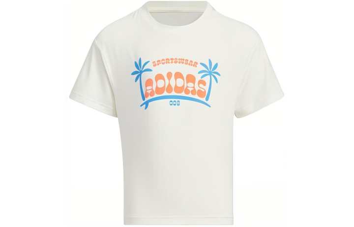 Adidas Adidas Kids T Shirts Crew Neck Moderate