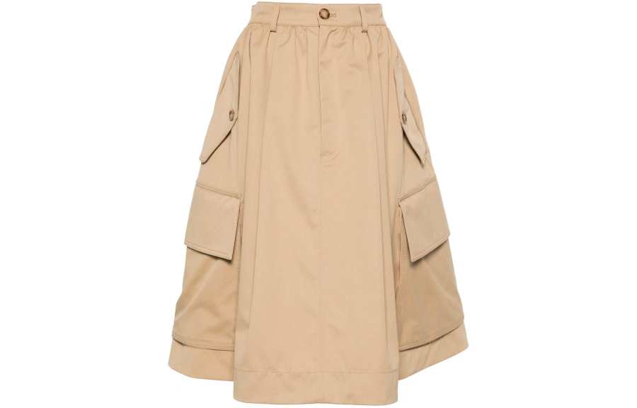 MOSCHINO Casual Short Skirts Women's Beige