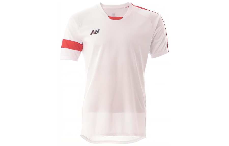 New Balance New Balance T Shirt White Red Kids'