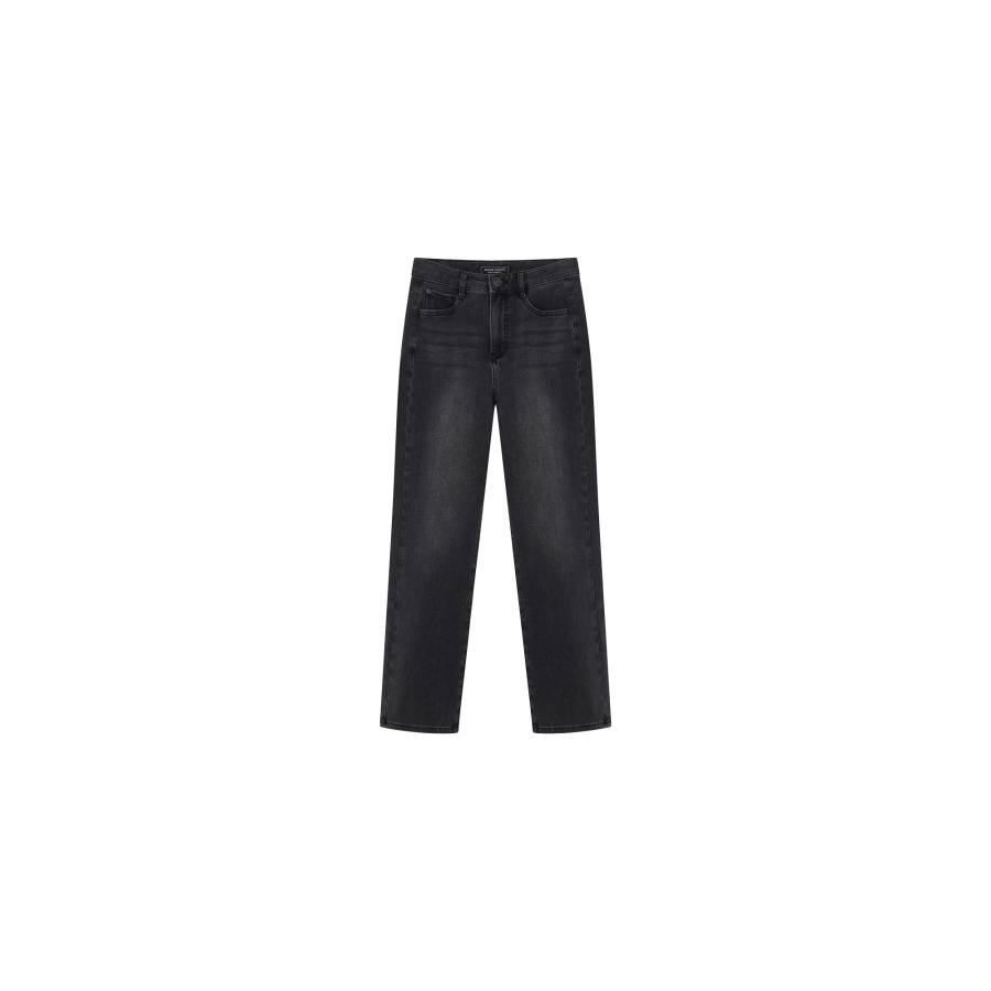 Teenie Weenie Jeans Women's Black Moderate Straight Fit Pants