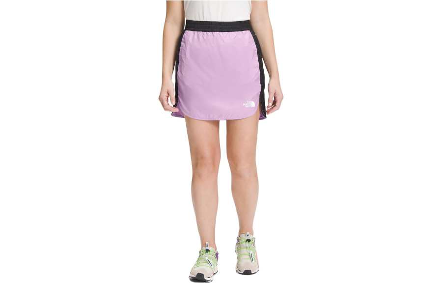 THE NORTH FACE Casual Short Skirts Women's Black Purple Dual Combo