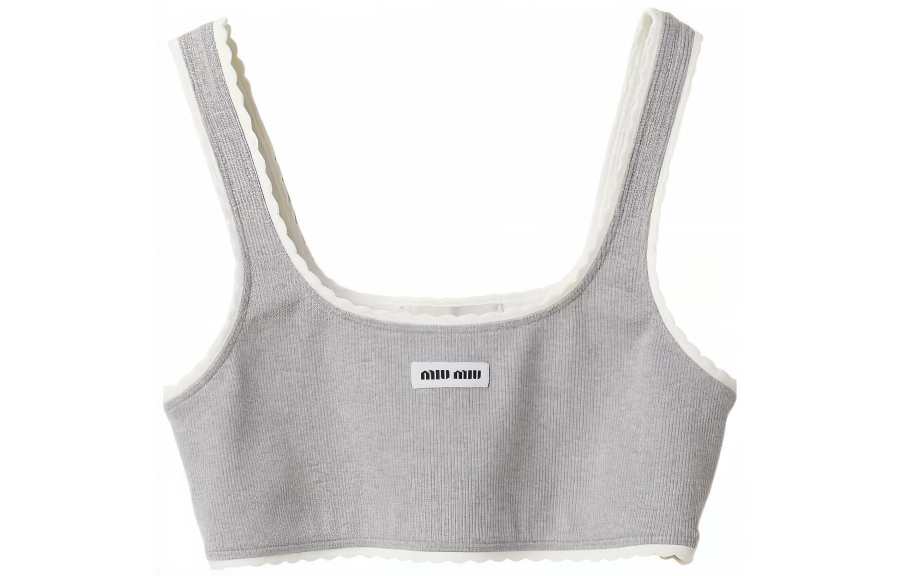 MIU MIU Sports Underwear Women's Gray Moderate
