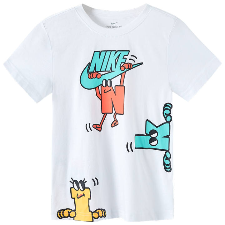 Nike Nike Kids T Shirts Crew Neck Moderate