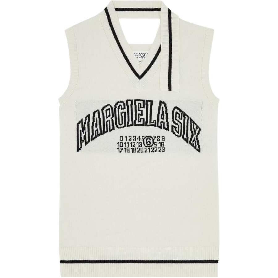 MM6 Maison Margiela Maison Margiela MM6 Mini Dress Off White