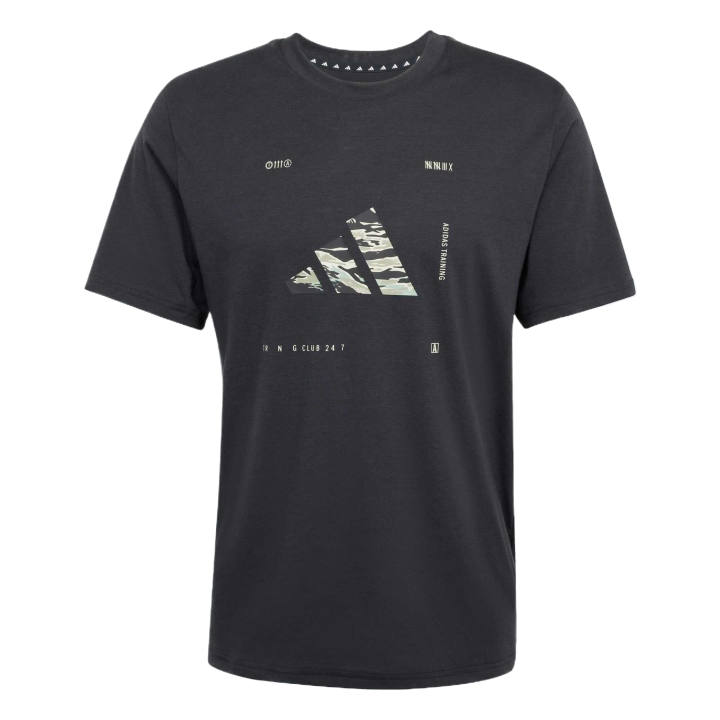 Adidas Adidas Free Shipping With AdiClub Climacool Training Camo Logo Graphic Tee