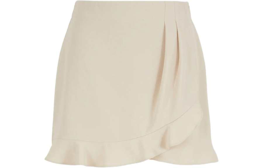 ARMANI EXCHANGE ARMANI EXCHANGEAE SS24 Casual Short Skirts Women's Ecru