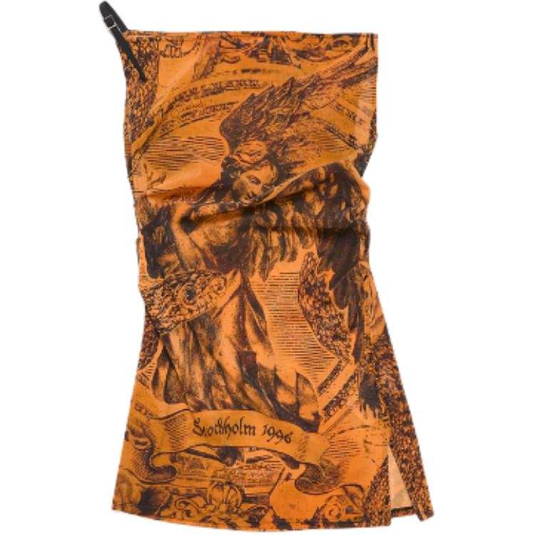 Acne Studios Acne Studios Graphic Printed Asymmetric Dress