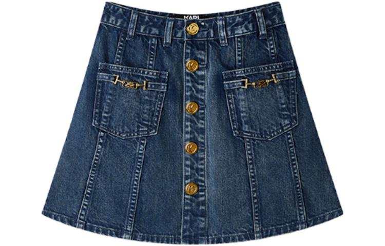 KARL LAGERFELD / Karl Lagerfeld Jeans Denim Short Skirts Women's Blue
