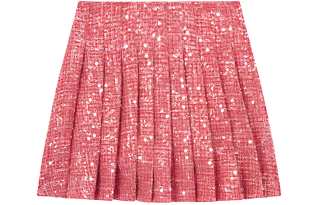 Self-portrait Sequin Embellished Pleated Skirt
