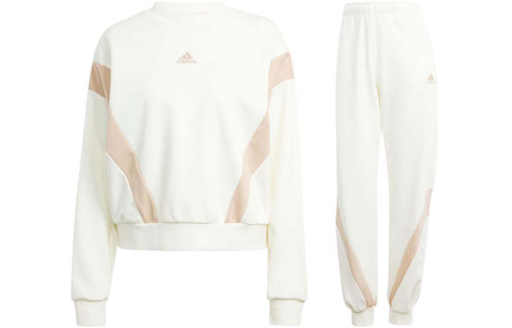 Adidas Adidas Laziday Tracksuit Casual Suit Women's White