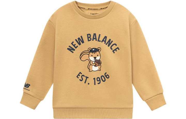 New Balance New Balance Sweatshirt Beige Yellow Kids'