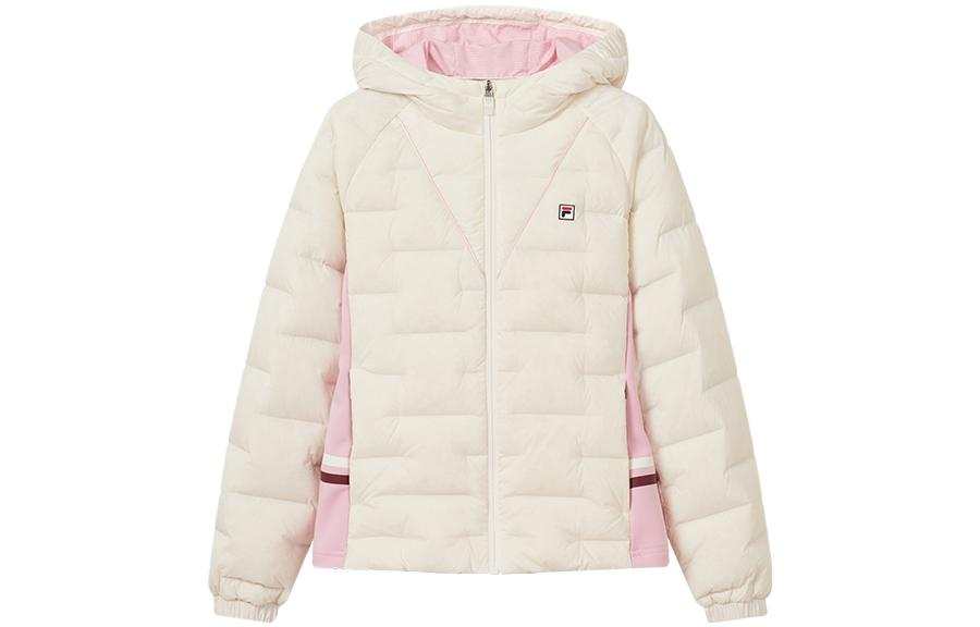FILA KIDS Padded Jacket Coconut Milk White Teenagers
