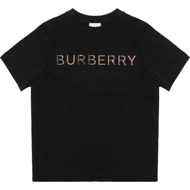 Burberry T Shirt FW21 Black Kids'