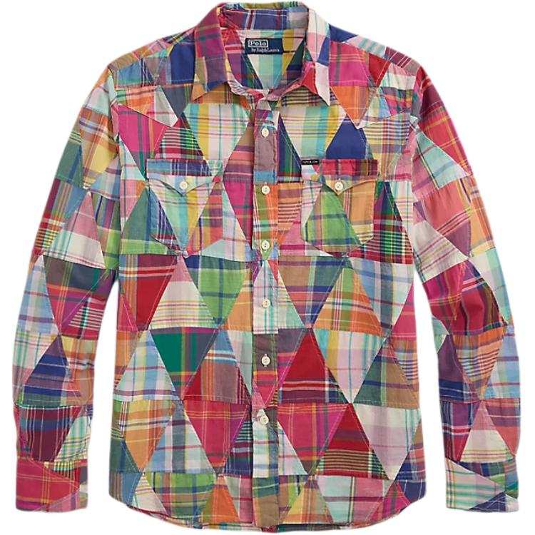 Polo Ralph Lauren patchwork cotton shirt