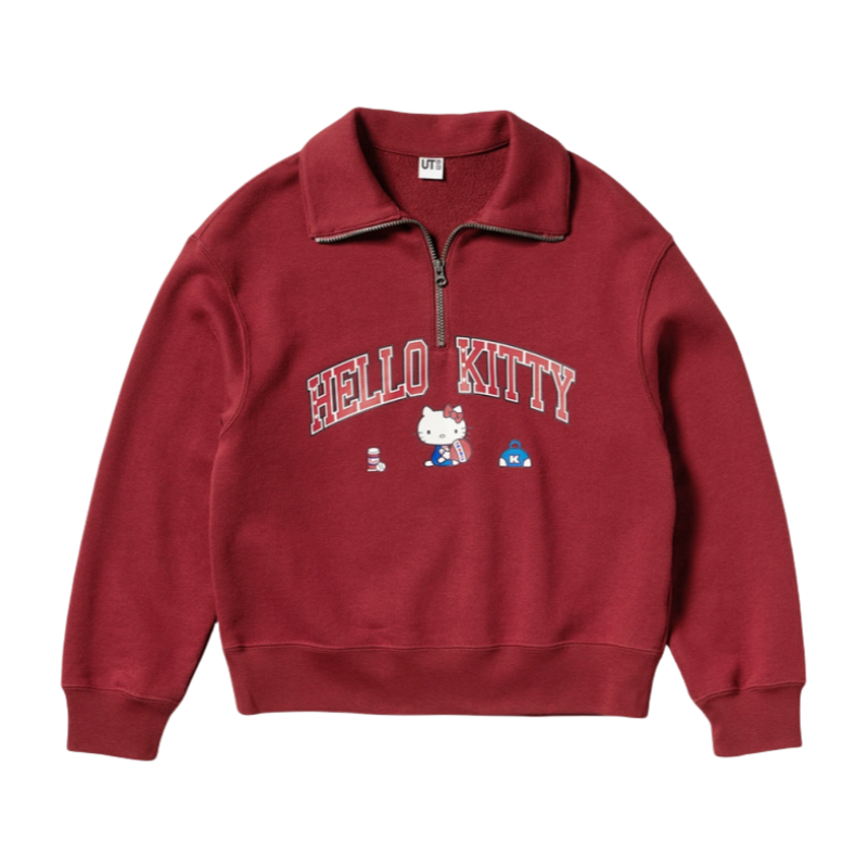 UNIQLO Kids Sweatshirts Lapel Moderate