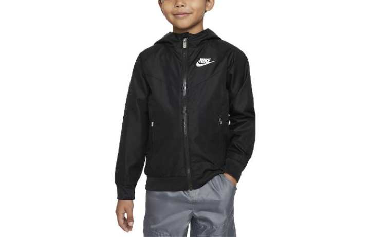 Nike Nike Jackets & Coats Kids' Apparel Sportswear Windrunner Black Kids'