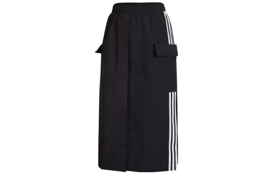 Adidas Neo Casual Long Skirt Women's Black