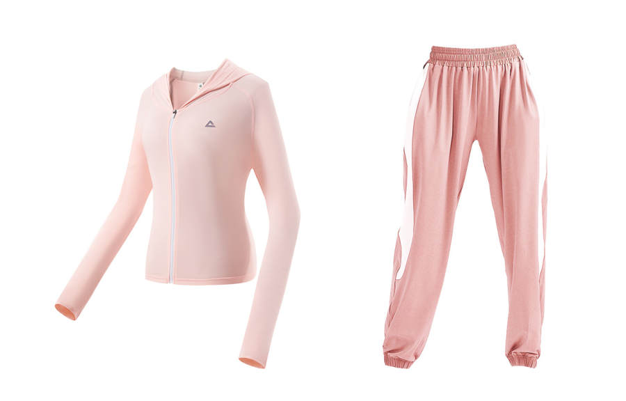 PEAK Fitness Sets Women's Hooded Thin