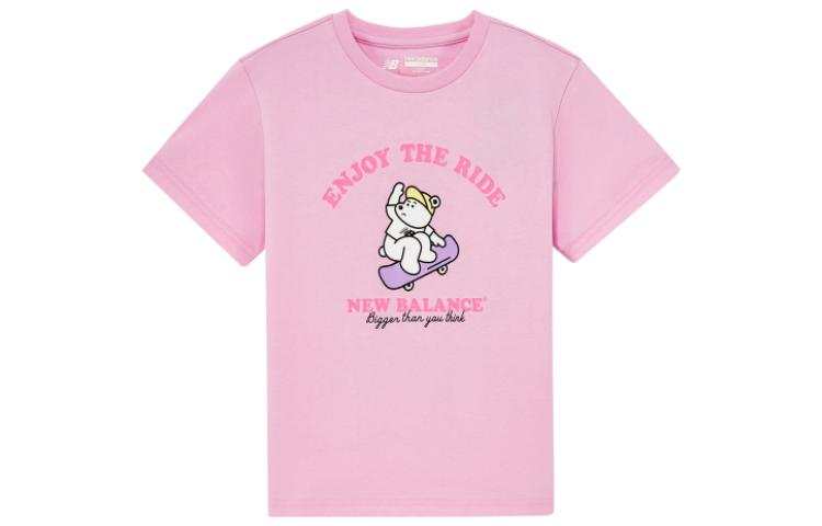 New Balance New Balance Kids T Shirts Crew Neck Moderate