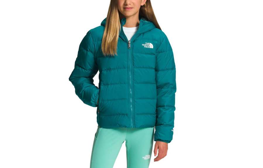 THE NORTH FACE Down Jacket Blue Green Kids'