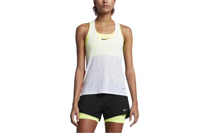 Nike Nike Sleeveless Sports Shirts Women's White Other