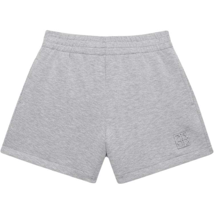 Anine Bing Anine Bing Monogram Embossed Shorts