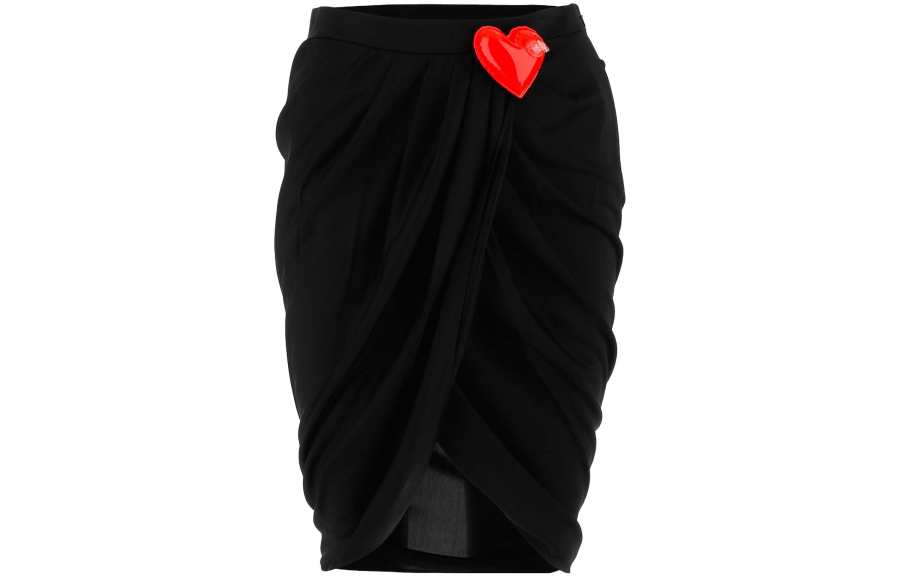 MOSCHINO Casual Long Skirts Women's Black Short Other