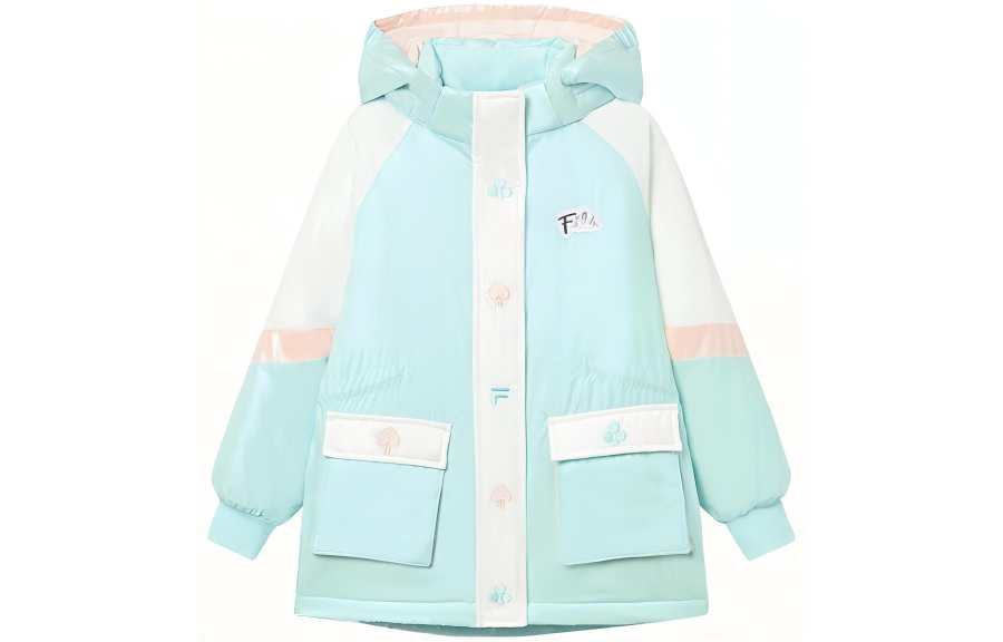 FILA KIDS Puffer Jacket Empty Island Blue Kids'