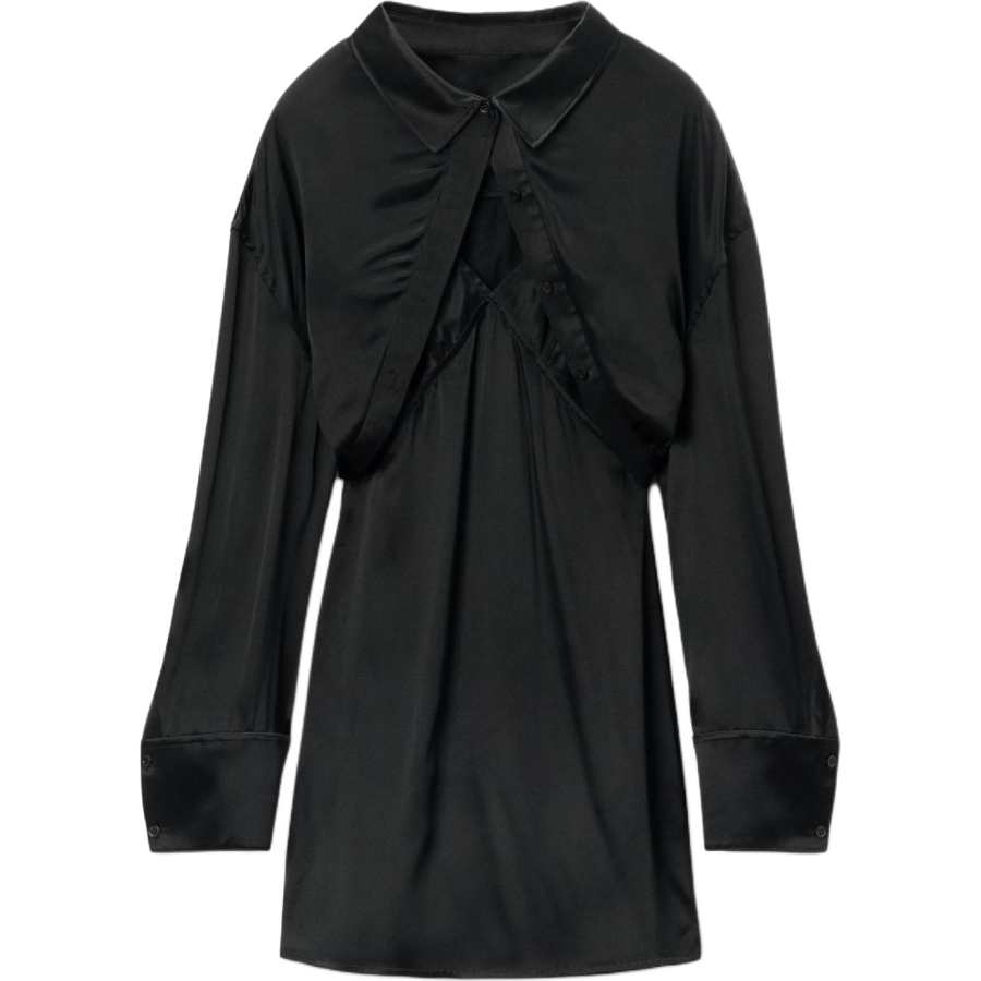 Alexander Wang satin slip dress
