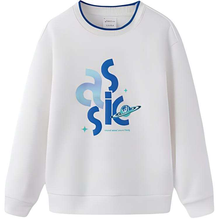 Asics Sports Performance Sweatshirt White Teenagers