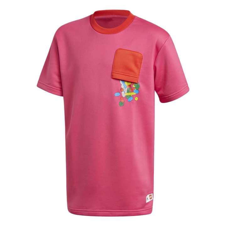 Adidas Adidas X LEGO Kids T Shirts Crew Neck Moderate