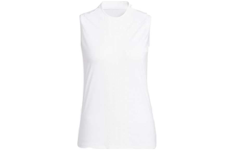 Adidas Adidas Sleeveless Sports Shirts Women's White Other