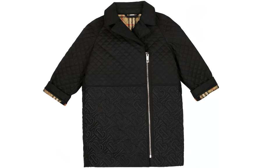 Burberry Padded Jacket Black Kids'