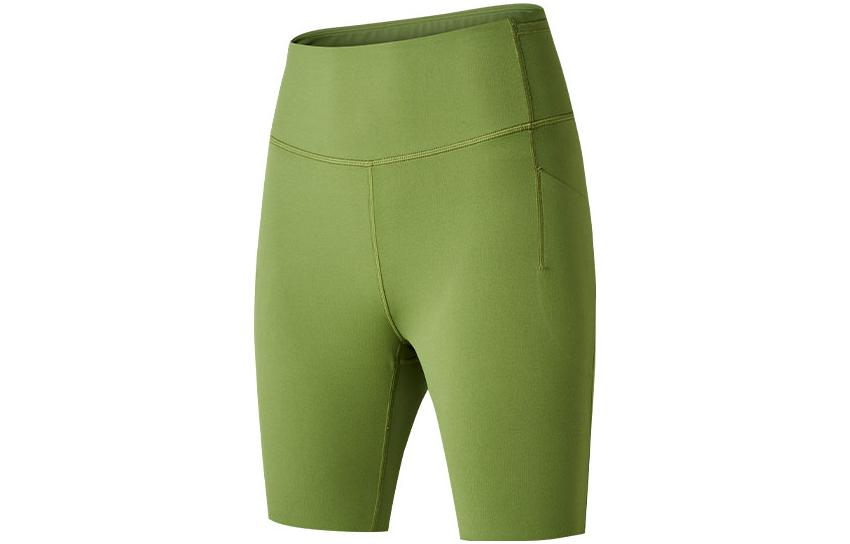 Saucony Sports Shorts Women's Coral Green Moderate Tight Pants