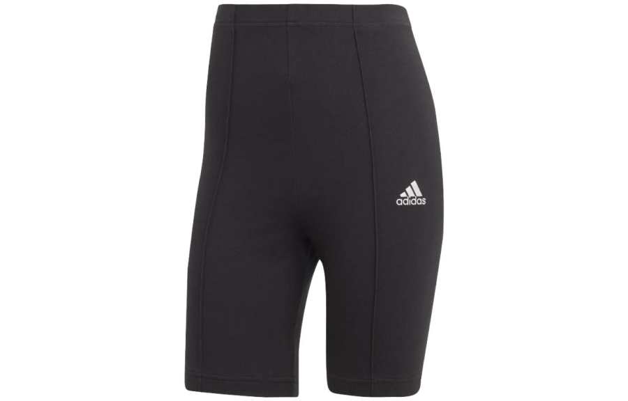 Adidas Adidas Sports Shorts Women's Black Moderate Tight Pants