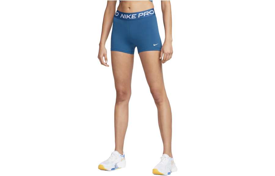 Nike Nike Sports Shorts Women's Industrial Blue Moderate Knitted Shorts