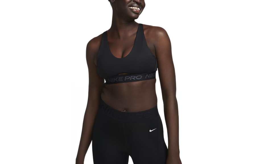 Nike Nike Pro Indy Plunge Sports Underwear Women's Black