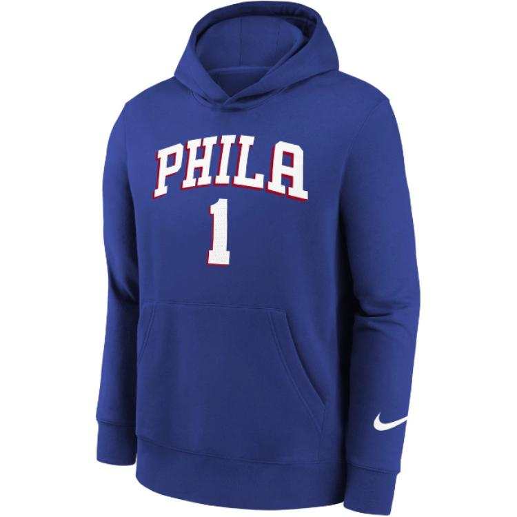 Nike Nike x NBA Sweatshirt 76ers Team Harden Blue Teenagers