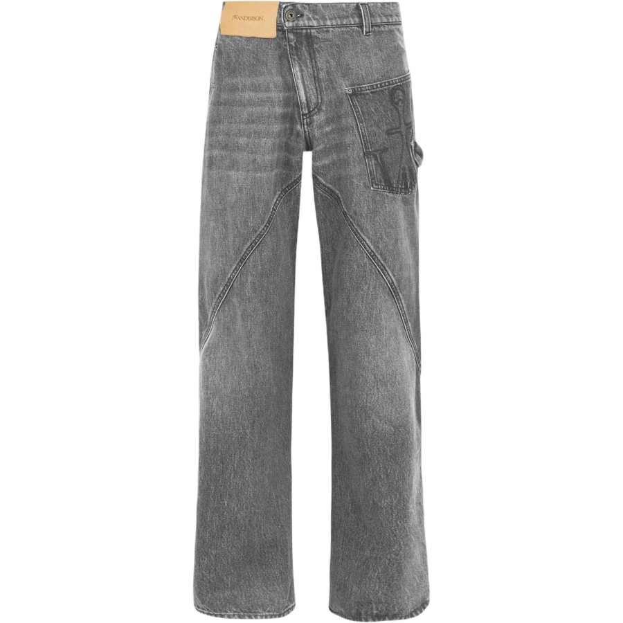 JW Anderson FW24 Jeans Women's Gray