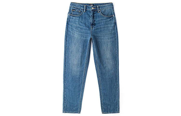 Lee Lee Jeans Women's Medium Blue Moderate Straight Fit Pants