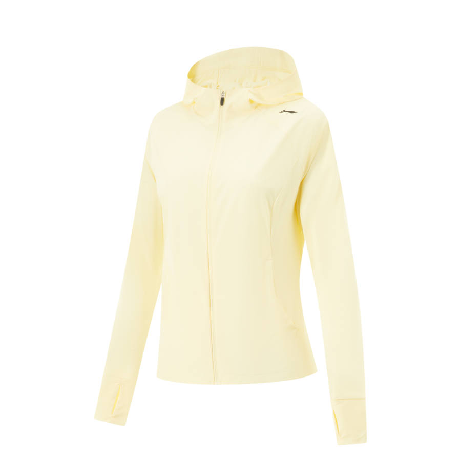 Li-Ning Li Ning Fitness Series Trench Coat Women's Tender Light Yellow