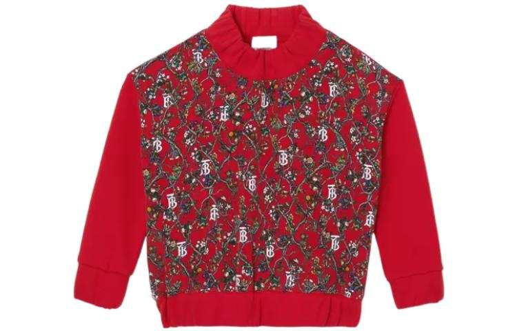 Burberry Sweatshirt Kids' Apparel FW22 Girls, Red Kids'