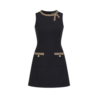 Dear Zhazha Sleeveless Dress Women's Black