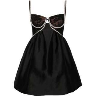 Self-portrait Self portrait Diamante Taffeta Mini Dress